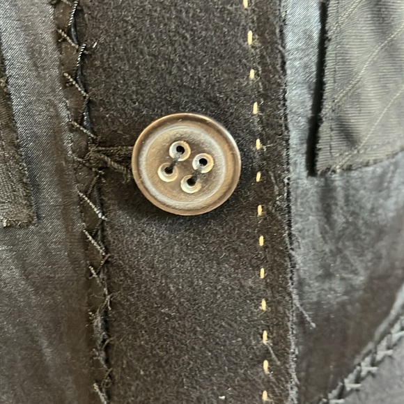 Ambiente Vintage Black Wool & Cashmere Blazer - Picture 7 of 15